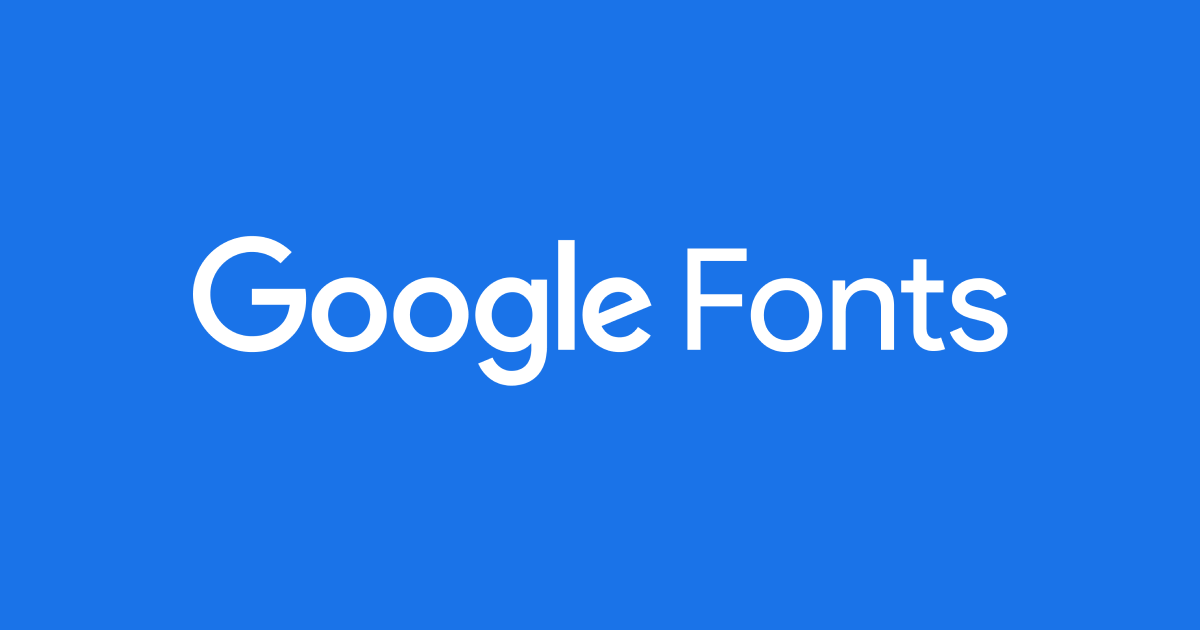 Google Fonts Logo